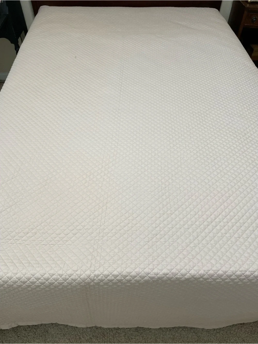 Ralph Lauren Coastal Sand King Quilted Coverlet & 2 European Shams